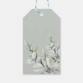 Eucalyptus Australian Animals Birthday Vielen Dank Geschenkanhänger (Rückseite)