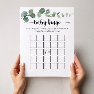 Eucalyptus Baby Bingo Duschgame