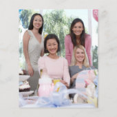 Eucalyptus Baby Dusche Party Foto Dank (Rückseite)