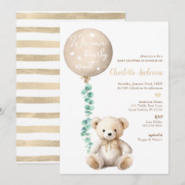 Eucalyptus Baby Shower Einladung