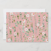 Eucalyptus Baby Showroom - Vielen Dank Dankeskarte (Rückseite)