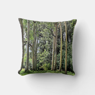 Eucalyptus Bamboo Throw Pillow Kissen