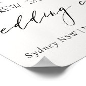 EUCALYPTUS-BLÄTTER WATERCOLOR FOLIAGE WEDD POSTER (Ecke)