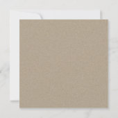 EUCALYPTUS BLUSH ROSE GRAY KRAFT BRAUTPARTY EINLADUNG (Rückseite)