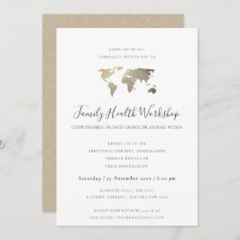 EUCALYPTUS BLUSH ROSE KRAFT GRAY WORKSHOP EREIGNIS EINLADUNG