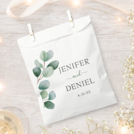 Eucalyptus Botanical Greenery  Wedding Geschenktütchen