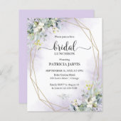 Eucalyptus Bridal Luncheon Einladung zum Haushalt (Vorne/Hinten)