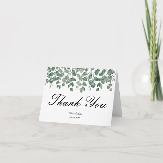 EUCALYPTUS BRIDAL SHOWER EINLADUNG (Vorderseite)