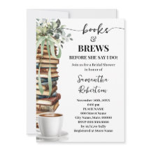 Eucalyptus Bücher & Gebräu Kaffee-Brautjungfernpar