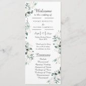 Eucalyptus Cotton | White Modern Flat Program Programm (Vorderseite)