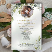 Eucalyptus Custom Foto Wedding Program