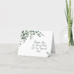 EUCALYPTUS DANKE IHNEN KARTE
