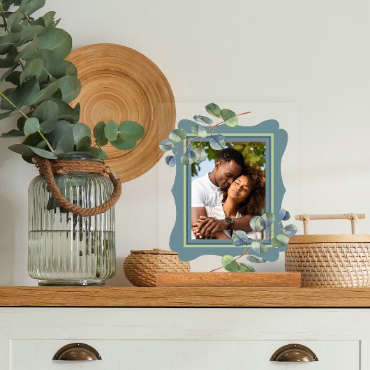Eucalyptus Deko Frame Foto Acrylschild