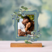 Eucalyptus Deko Frame Foto Acrylschild (Neutral)