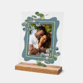 Eucalyptus Deko Frame Foto Acrylschild (Winkel)