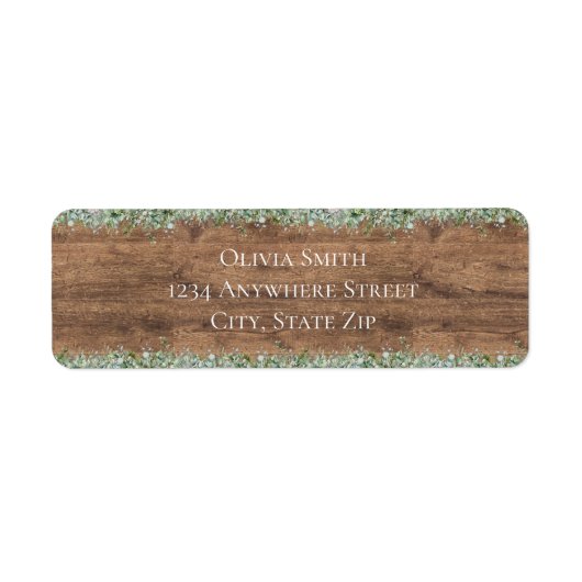 Eucalyptus Dusty Rose Address Labels | Greenery (Vorne)