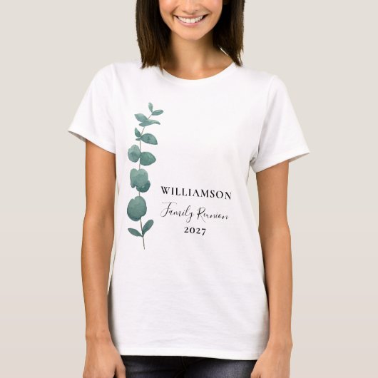Eucalyptus Family Wiedersehen T - Shirts (Vorderseite)