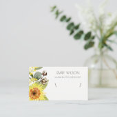 EUCALYPTUS FLORAL BRACELET DISPLAY LOGO VISITENKARTE (Stehend Vorderseite)