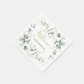 Eucalyptus Foliage Baby Showroom Napkins Serviette (Ecke)