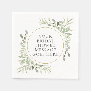Eucalyptus Foliage Blätter Brautparty Serviette