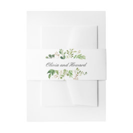 Eucalyptus Foliage Blätter Wedding Einladungsbanderole