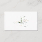 Eucalyptus Foliage Confetti Bücher für Baby Begleitkarte (Rückseite)