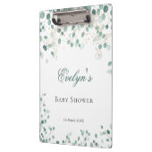 Eucalyptus Foliage Gold Blätter Babydusche Klemmbrett (Links)