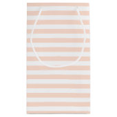 Eucalyptus Foliage Peony Peach Sage Kleine Geschenktüte (Rückseite)