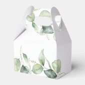 Eucalyptus Foliage Sweet Danke Brautparty Geschenkschachtel (Rückseite)