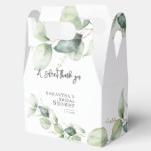 Eucalyptus Foliage Sweet Danke Brautparty Geschenkschachtel (Geöffnet)