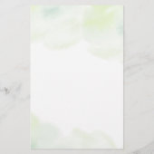 Eucalyptus Gold Letter Mama oder Vater Baby Showsp (Rückseite)