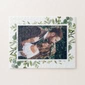 Eucalyptus Green Foliage Wedage Foto Puzzle (Horizontal)