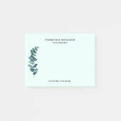 Eucalyptus Green stellt Post-It-Notes individuell  Post-it Klebezettel (Vorderseite)