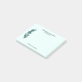 Eucalyptus Green stellt Post-It-Notes individuell  Post-it Klebezettel (angewinkelt)