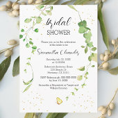 Eucalyptus Greenery Boho Brautparty Einladung