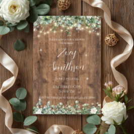 Eucalyptus Greenery Bridal Shower Invitation Einladung
