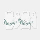 Eucalyptus Greenery Wedding Bonbonniere Gable Geschenkschachtel (Ungefaltet)