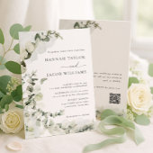 Eucalyptus Greenery Wedding Invitation Einladung
