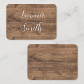 Eucalyptus Greenery Wedding Place Card | Rustic Platzkarte (Vorne/Hinten)