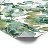 eucalyptus greenery wedding poster (Ecke)