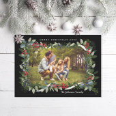 Eucalyptus Juniper Berry Foto Feiertagskarte