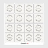 Eucalyptus Kitchen Kulinarische Kräuter Gewürze Sk Aufkleber (Blatt)