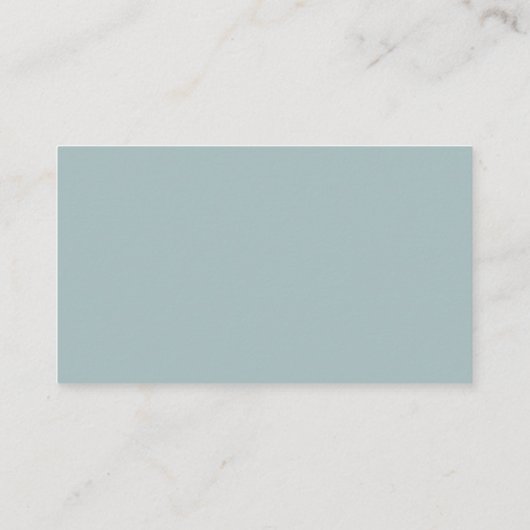 Eucalyptus Lace Tulle Dusty Blue Brautparty Begleitkarte (Rückseite)