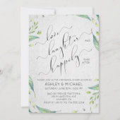 EUCALYPTUS & LEAF | Glücklicherweise immer nach de Einladung (Vorderseite)