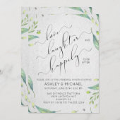 EUCALYPTUS & LEAF | Glücklicherweise immer nach de Einladung (Vorne/Hinten)