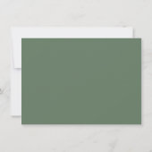 EUCALYPTUS LEAF GOLD SAGE SAVE THE DATE (Rückseite)