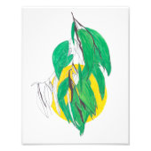 Eucalyptus Leaf Print Fotodruck (Vorne)