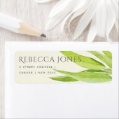 EUCALYPTUS LEAF WATERCOLOR FOLIAGE ADRESSE (Insitu)