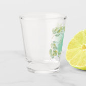 Eucalyptus Leaves Greenery Wedding Schnapsglas (Links)