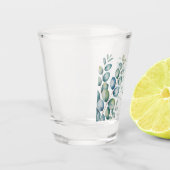 Eucalyptus Leaves Greenery Wedding Schnapsglas (Links)